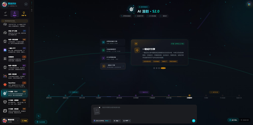 菁选灵创全国算力与运营网络